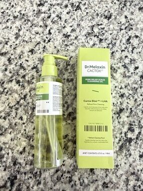 Dr. Melaxin Cactox Pore Relief Scrub Cleansing Oil - NWT